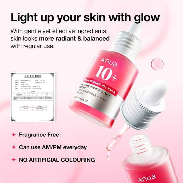 Anua Niacinamide 10% + TXA 4% Serum (30mL) - Image 6