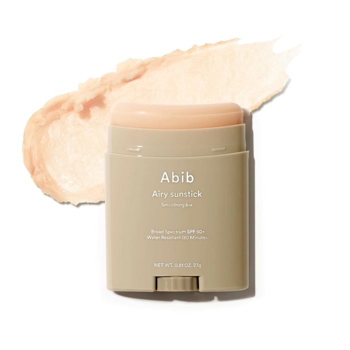 Abib Airy Sunstick Smoothing Bar SPF50+ PA++++ (23g) - Image 3