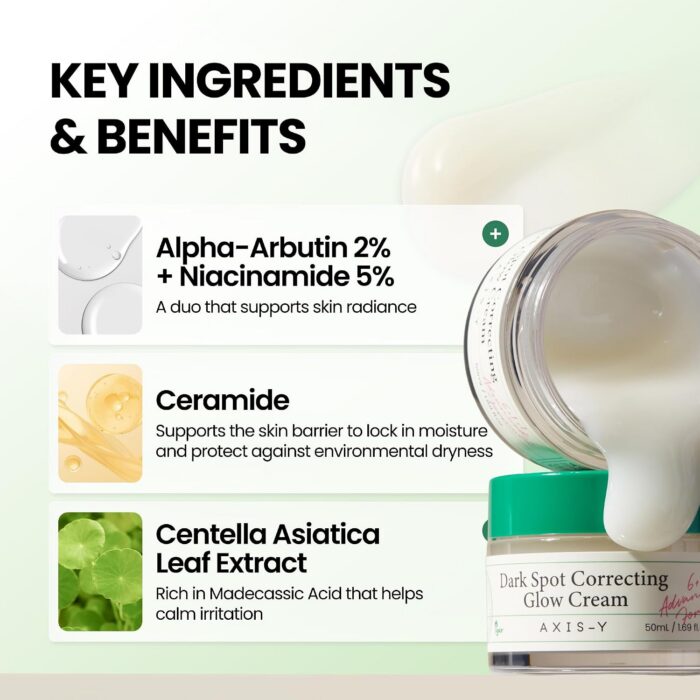 AXIS-Y Dark Spot Correcting Glow Cream (50mL) - Image 3