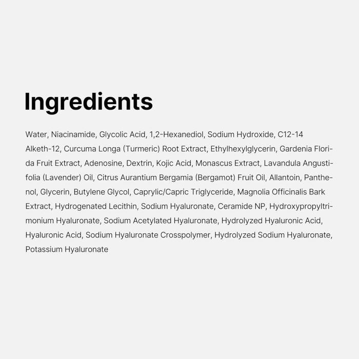 Medicube Kojic Acid Turmeric Resurfacing Toner (250mL) - Image 8