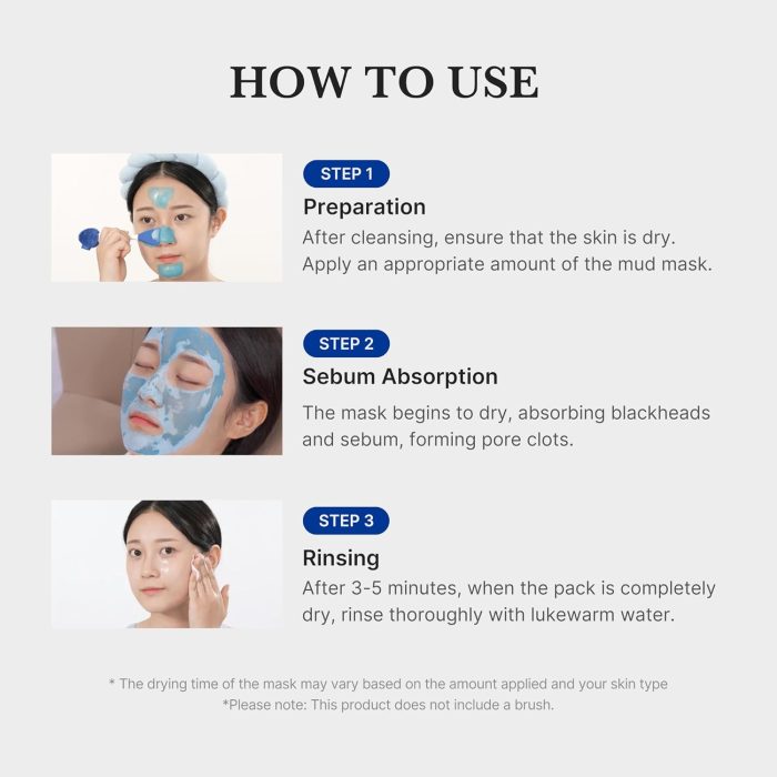 Medicube Zero Pore Blackhead Mud Mask (100g) - Image 6