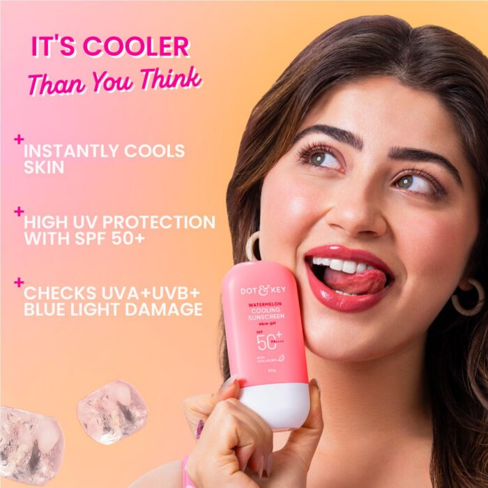 Dot & Key Watermelon Cooling Sunscreen Aqua-Gel SPF50+ PA++++ (80g) - Image 7