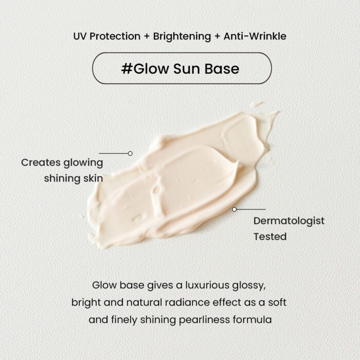 heimish Artless Glow Base Sunscreen SPF 50+ PA+++ (40mL) - Image 3
