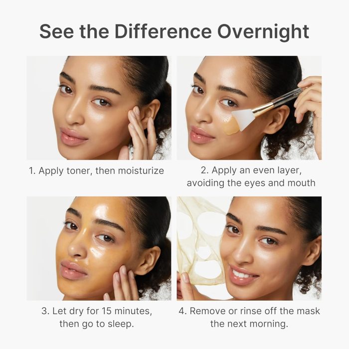 medicube Kojic Acid Turmeric Night Wrapping Mask (75mL) - Image 6