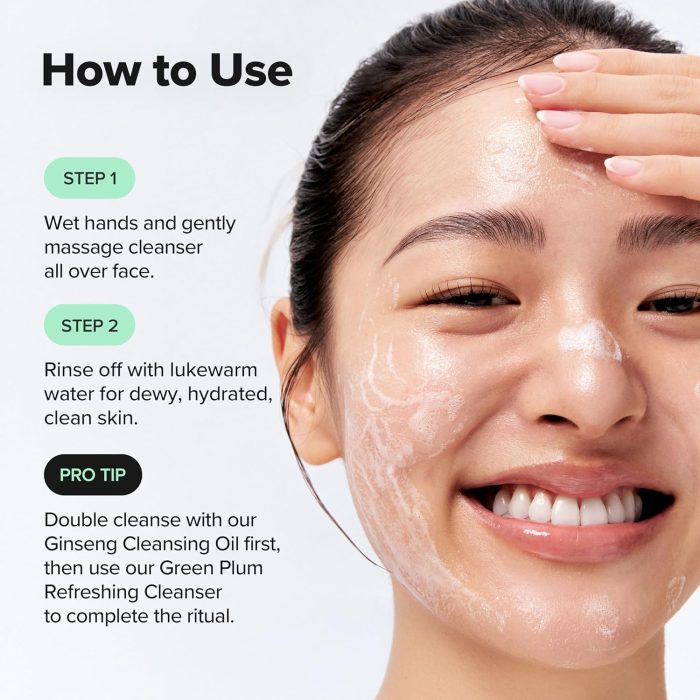 Beauty of Joseon Green Plum Refreshing Cleanser (100mL) - Image 6