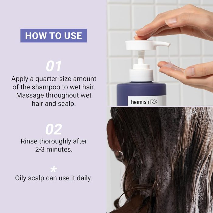 heimish RX AMINO BIOTIN REVITALIZING SHAMPOO (400mL) - Image 4