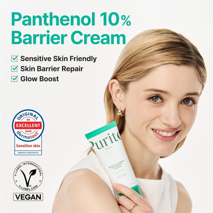 PURITO SEOUL Mighty Bamboo Panthenol Cream (100mL) - Image 2