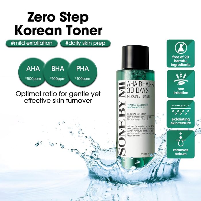 SOME BY MI AHA BHA PHA 30 Days Miracle Toner (150mL) - Image 2