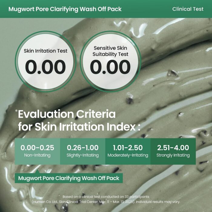 AXIS-Y Mugwort Pore Clarifying Wash Off Pack (100mL) - Image 4