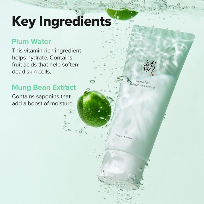 Beauty of Joseon Green Plum Refreshing Cleanser (100mL) - Image 4
