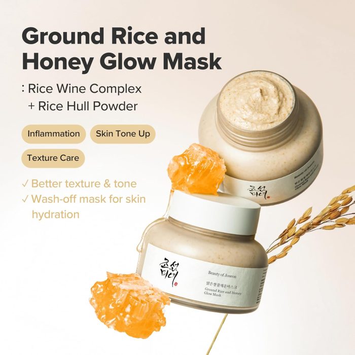 Beauty of Joseon Ground Rice and Honey Glow Mask (140mL) - Image 2