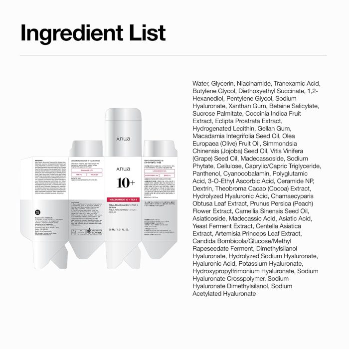 Anua Niacinamide 10% + TXA 4% Serum (30mL) - Image 8