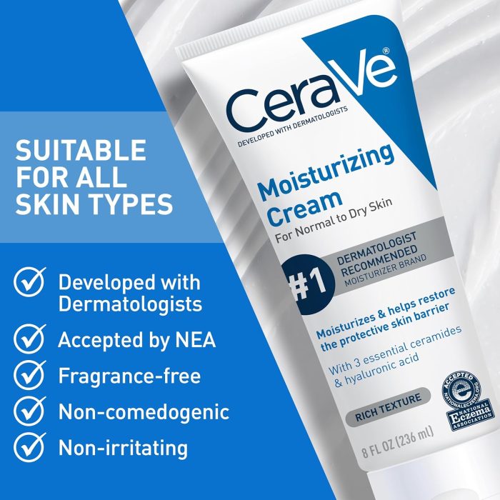 CeraVe Moisturizing Cream Travel Size (56mL) - Image 5