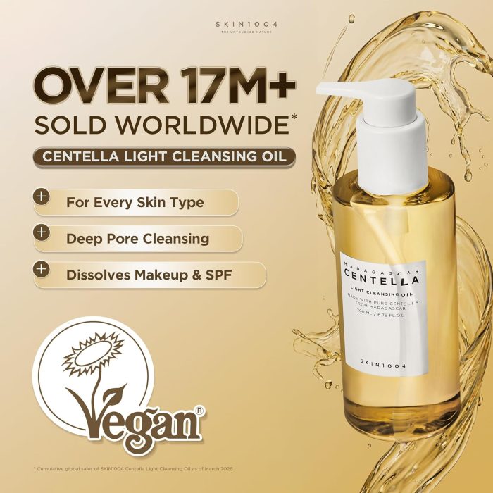 SKIN1004 Madagascar Centella Light Cleansing Oil Miniature (30mL) - Image 2