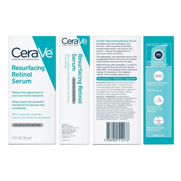 CeraVe Resurfacing Retinol Serum (30mL) - Image 8