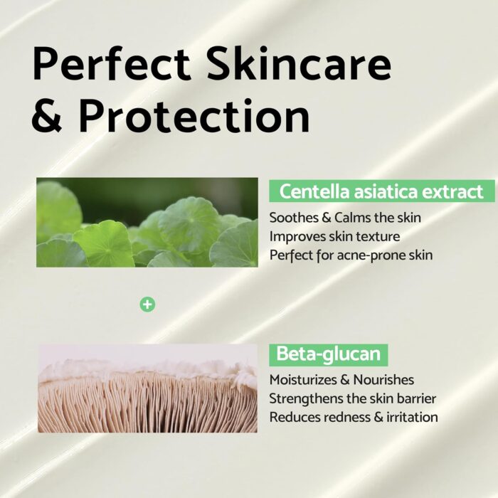 iUNIK Centella Calming Daily Sunscreen SPF50+ PA++++ (60mL) - Image 5