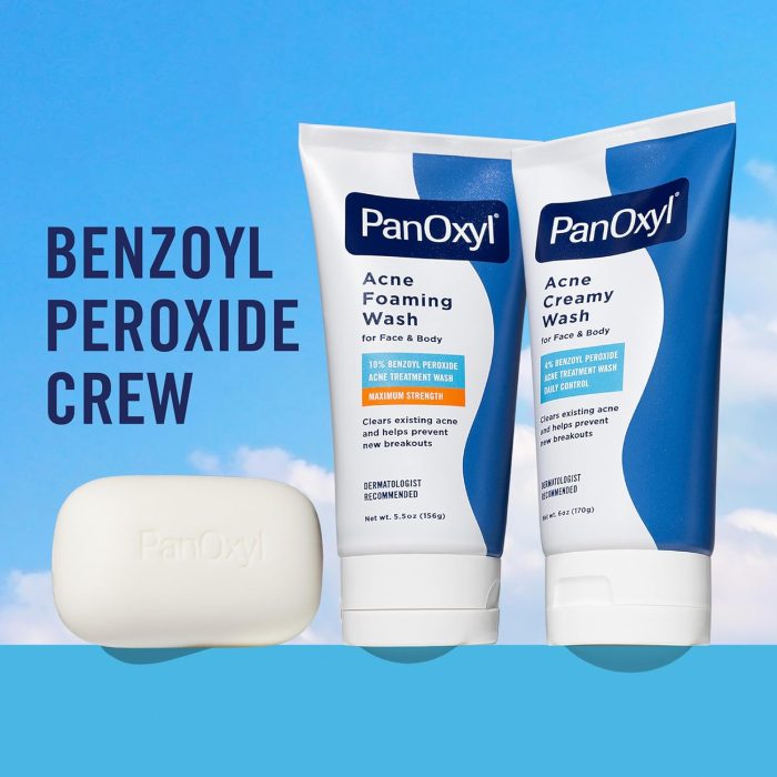 PanOxyl Acne Creamy Wash Benzoyl Peroxide 4% Daily Control (170g) - Image 4