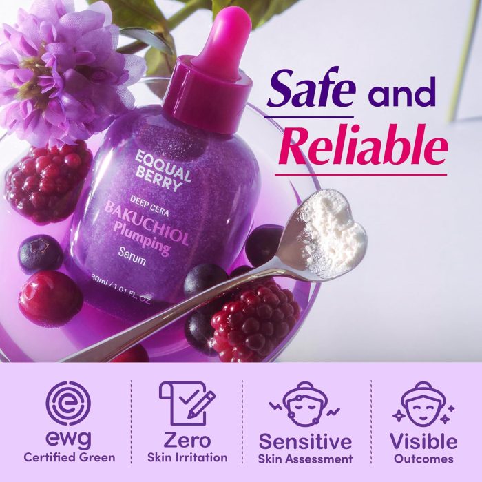 EQQUALBERRY Bakuchiol Plumping Serum (30mL) - Image 6