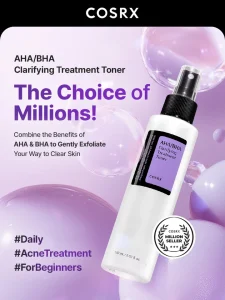 COSRX AHA / BHA Clarifying Treatment Toner (150mL) - Image 2