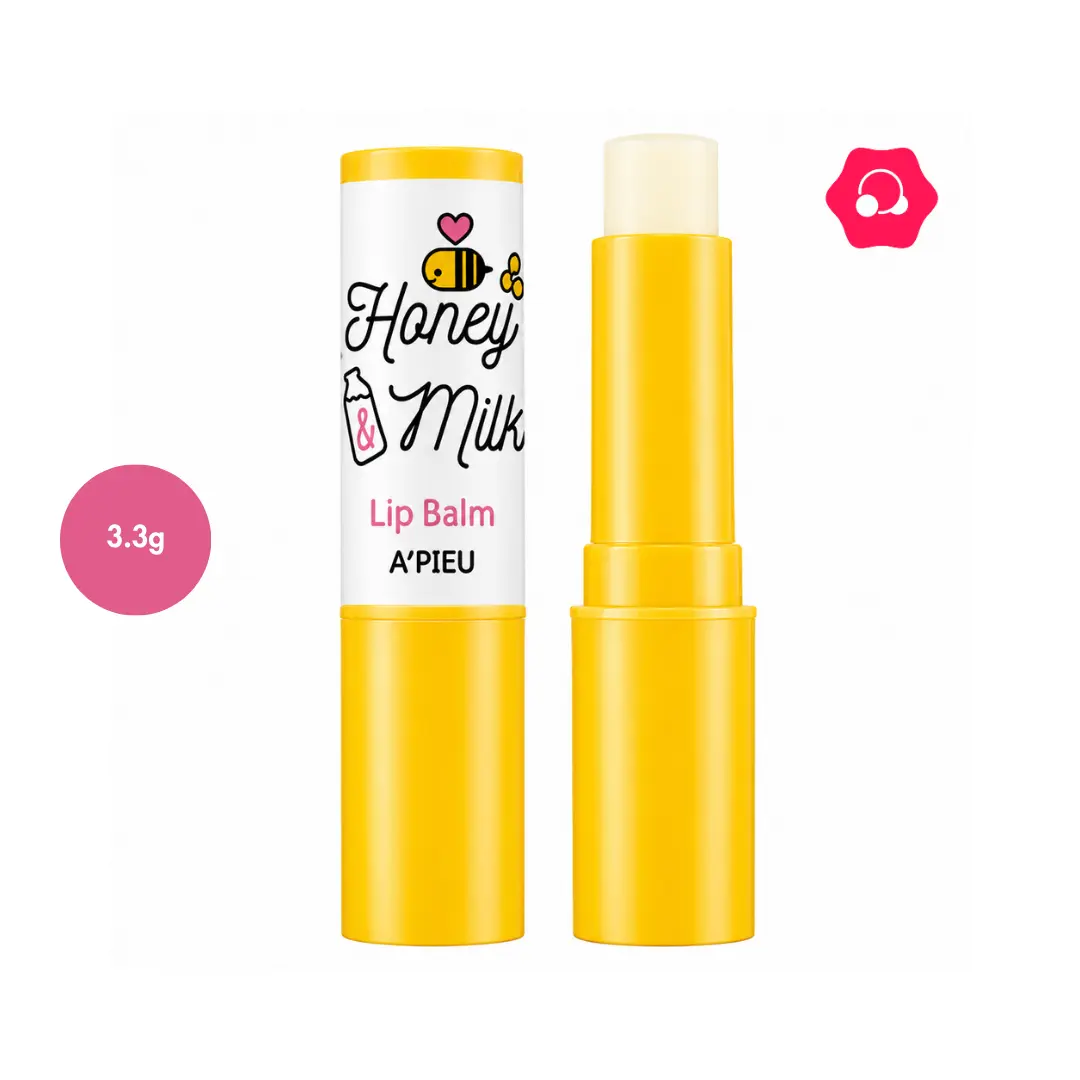 APIEU Honey & Milk Lip Balm (3.3g) APIEU Honey & Milk Lip Balm (3.3g)
