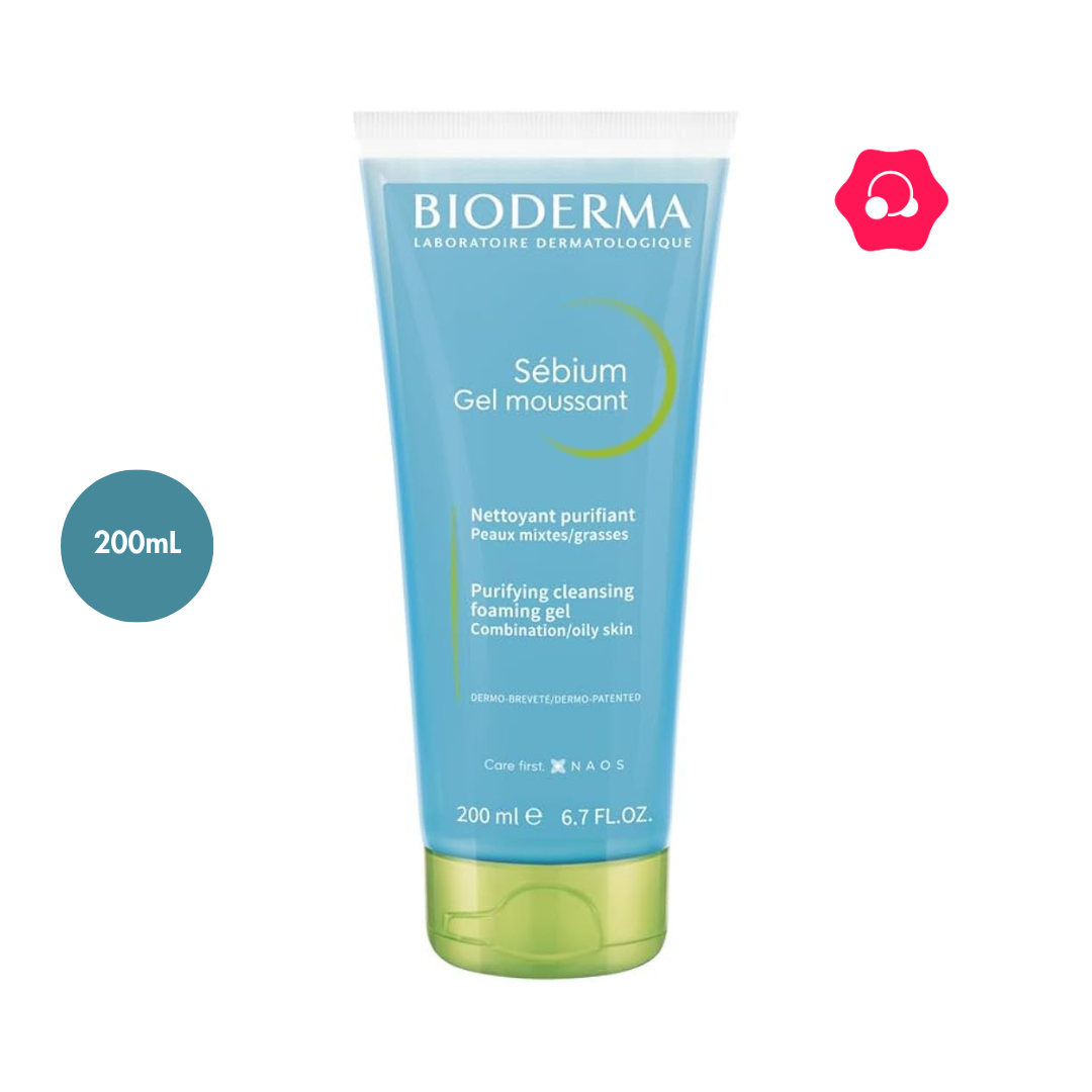 BIODERMA Sébium Gel Moussant Purifying Cleansing Foaming Gel (200mL) BIODERMA Sébium Gel Moussant Purifying Cleansing Foaming Gel (200mL)