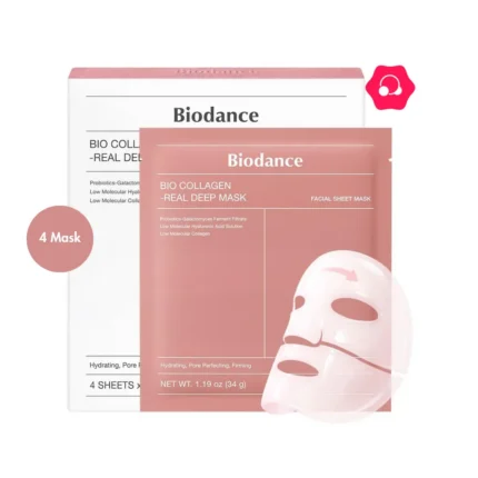 Biodance Bio Collagen-Real Deep Mask 34g x 4 Masks Set