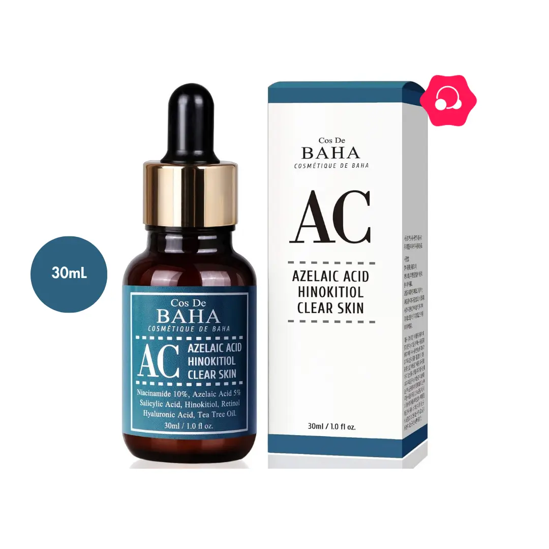 Cos De BAHA Azelaic Acid 5% Hinokitiol Clear Skin Serum (30mL) Cos De BAHA Azelaic Acid 5% Hinokitiol Clear Skin Serum (30mL)