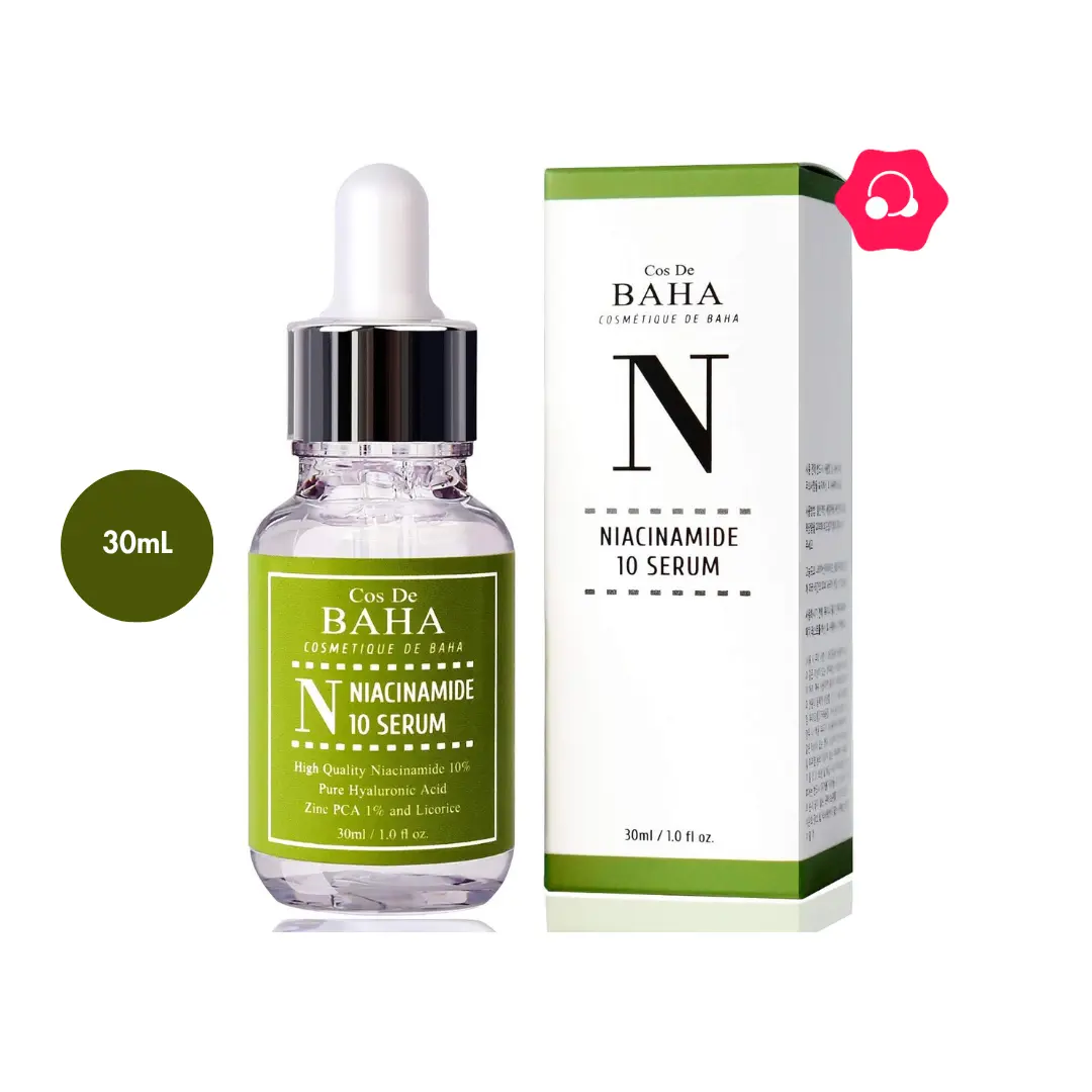 Cos De BAHA Niacinamide 10% + Zinc 1% Serum (30mL) Cos De BAHA Niacinamide 10% + Zinc 1% Serum (30mL)