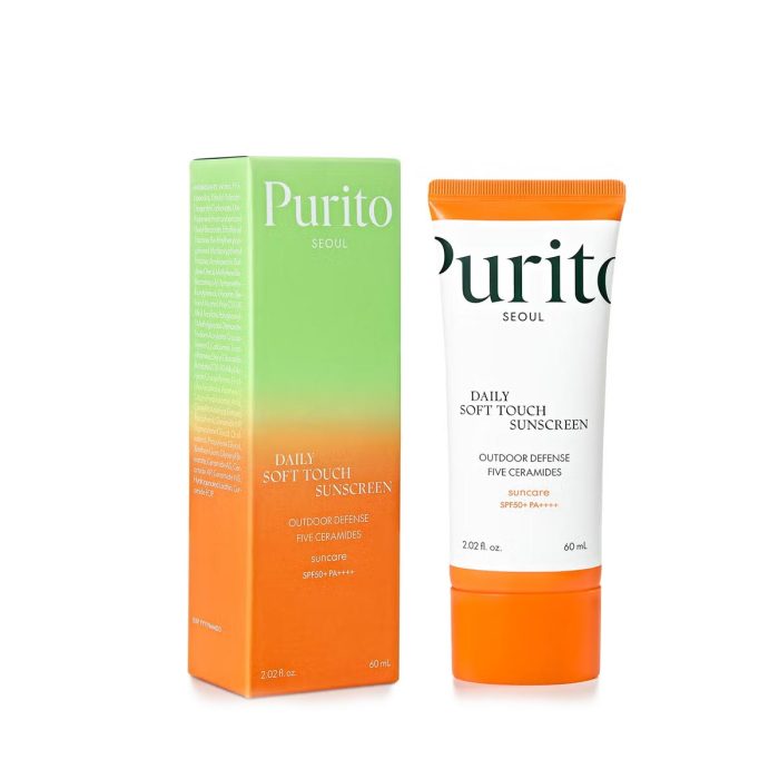 PURITO SEOUL Daily Soft Touch Sunscreen SPF50+ PA++++ (60mL) - Image 4