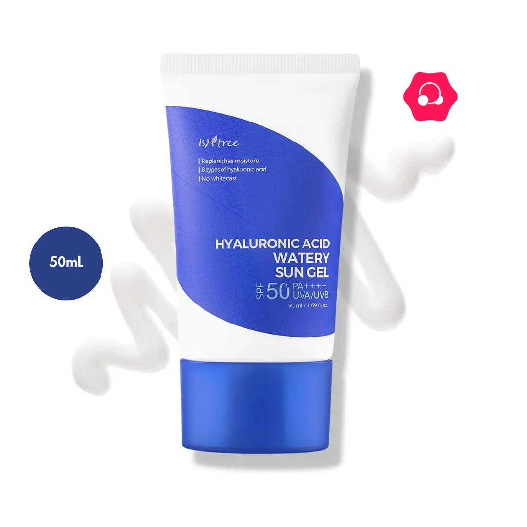 ISNTREE Hyaluronic Acid Watery Sun Gel SPF 50+ PA++++ (50mL) ISNTREE Hyaluronic Acid Watery Sun Gel SPF 50+ PA++++ (50mL)