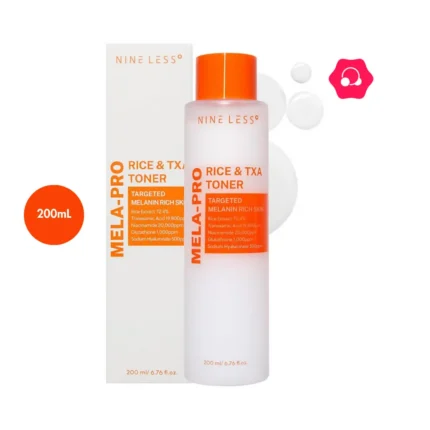 NINELESS MELA-PRO Rice & TXA Toner (200mL)