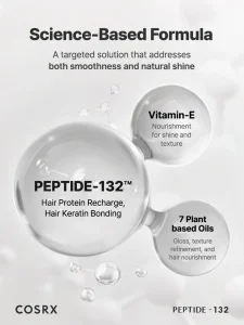 COSRX Peptide-132 Ultra Perfect Hair Bonding Oil Serum (28mL) - Image 2