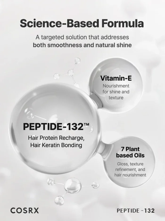 COSRX Peptide-132 Ultra Perfect Hair Bonding Oil Serum (28mL) - Image 2