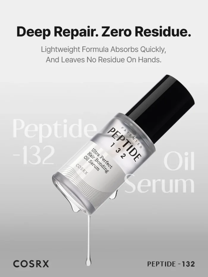 COSRX Peptide-132 Ultra Perfect Hair Bonding Oil Serum (28mL) - Image 5