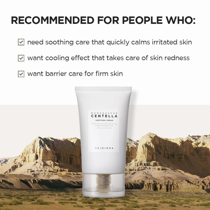 SKIN1004 Madagascar Centella Soothing Cream (75mL) - Image 4