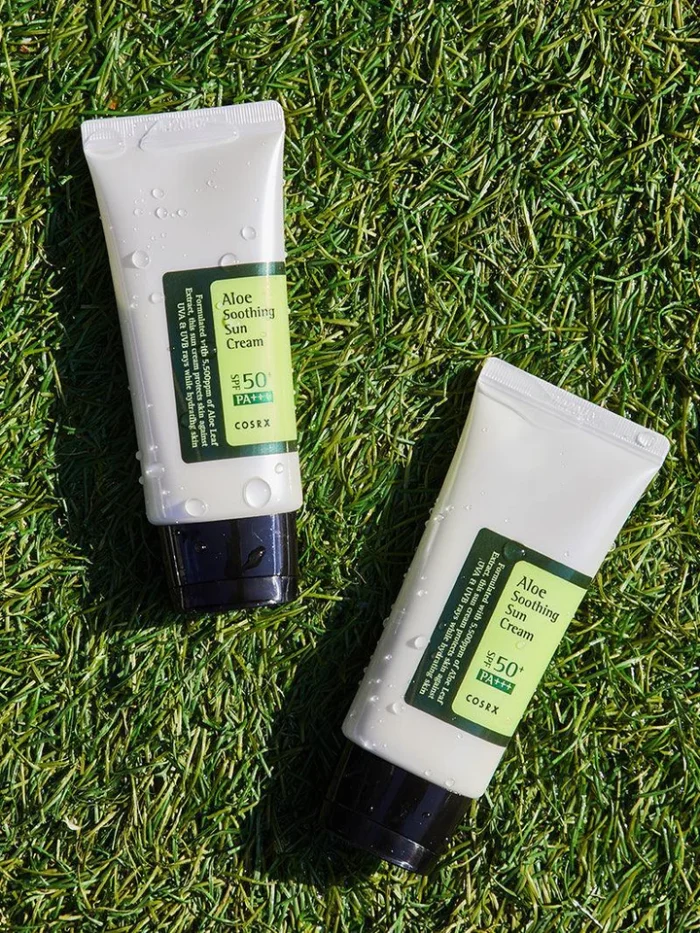 COSRX Aloe Soothing Sun Cream SPF50+ PA+++ (50mL) - Image 5