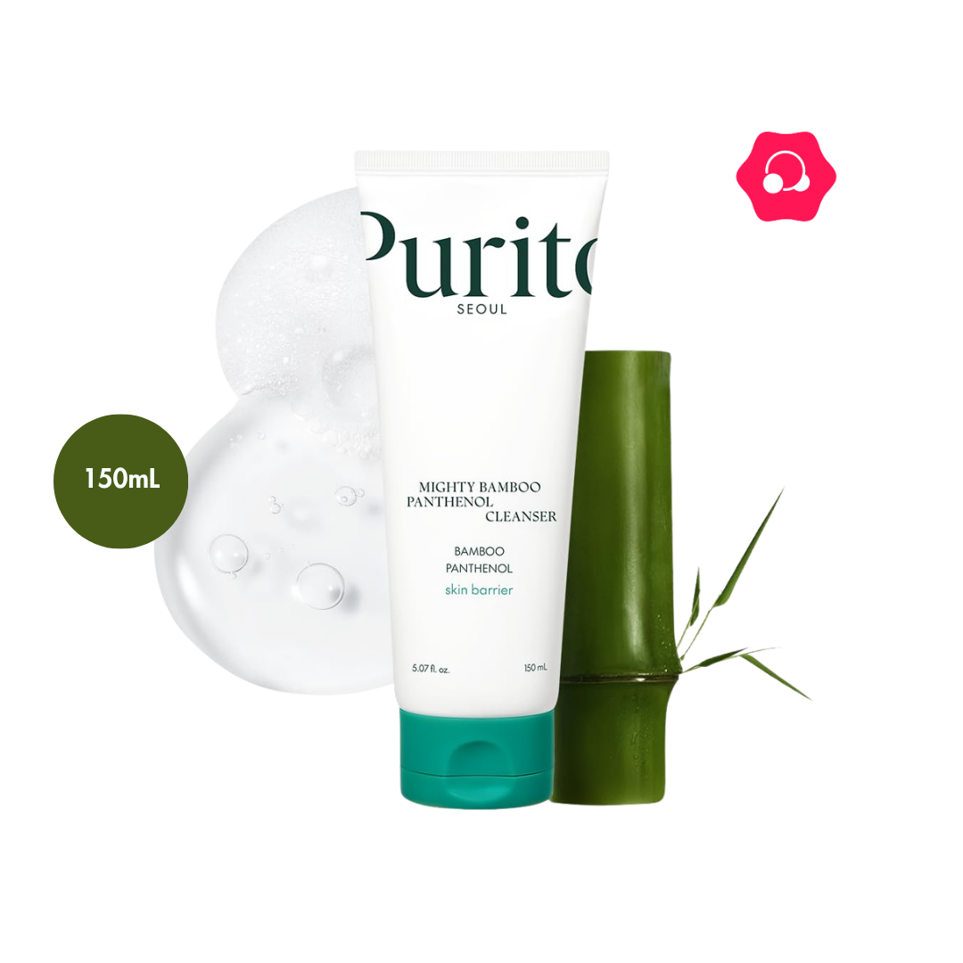 bkjbljblkb PURITO SEOUL Mighty Bamboo Panthenol Cleanser (150mL) - Image 1