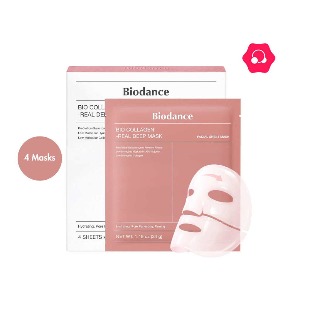 bkjblll Biodance Bio Collagen-Real Deep Mask Set (4 Masks) - Image 1
