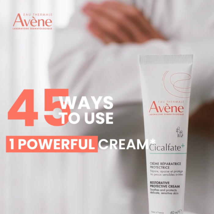 Avene Cicalfate+ Repairing Protective Cream (100mL) - Image 2