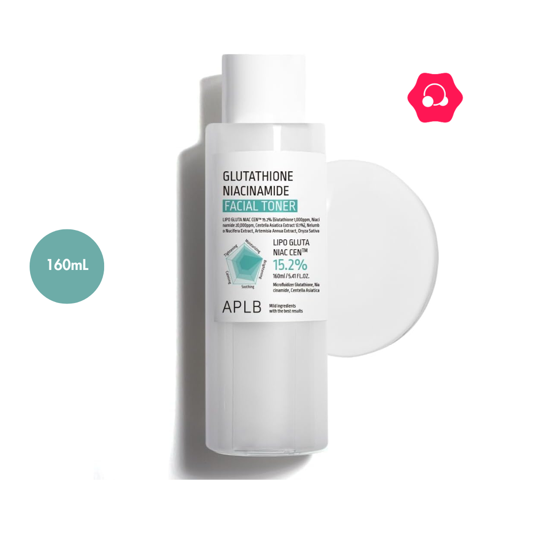 dfxgchvjbnkml, APLB Glutathione Niacinamide Facial Toner (160mL) - Image 1