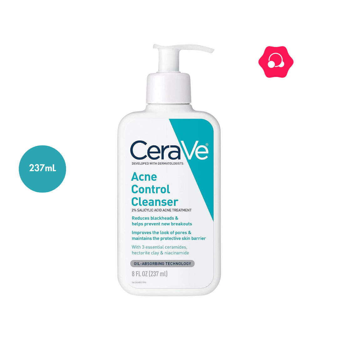 ertp CeraVe Acne Control Cleanser (237mL) - Image 1