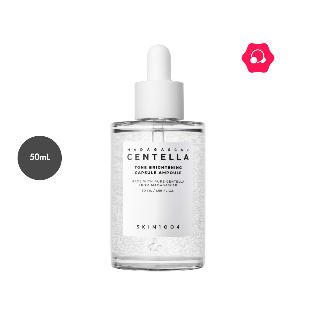 fghjkl;tiutiug SKIN1004 Madagascar Centella Tone Brightening Capsule Ampoule Travel Size (50mL) - Image 1