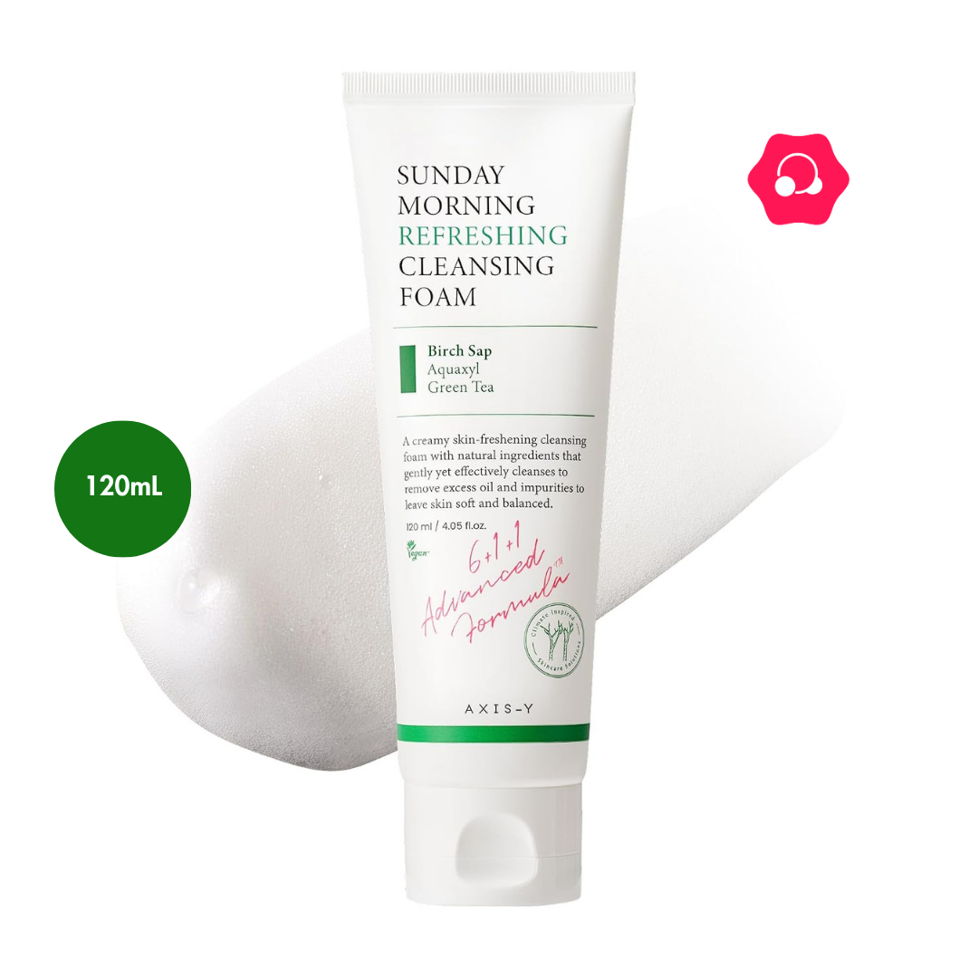 AXIS-Y Sunday Morning Refreshing Cleansing Foam (120mL) AXIS-Y Sunday Morning Refreshing Cleansing Foam (120mL) - Image 1