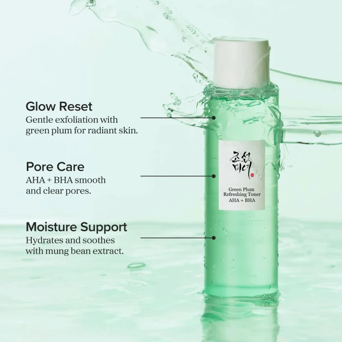 Beauty Of Joseon Green Plum Refreshing Toner : AHA + BHA (150mL) - Image 3