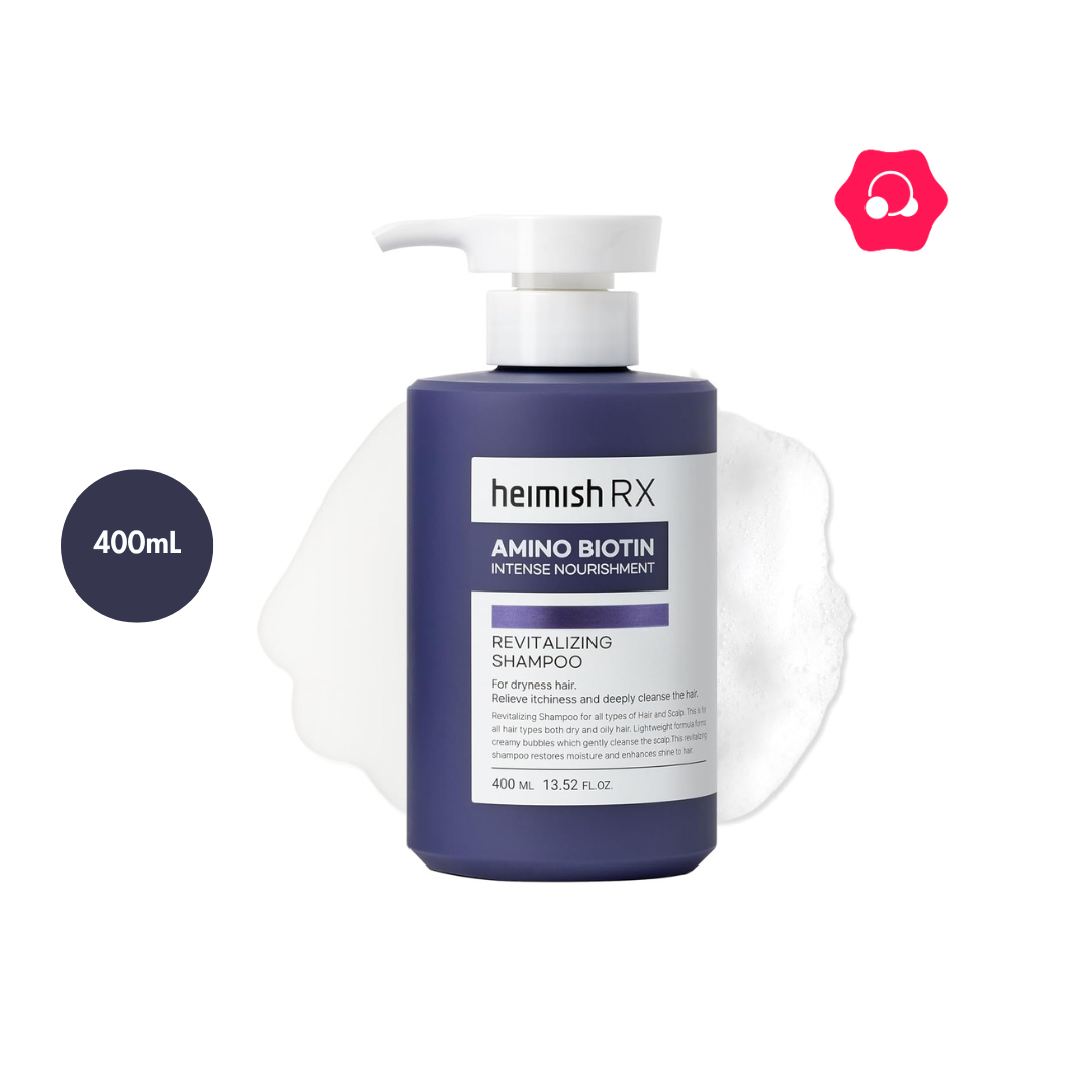 heimish RX Amino Biotin Revitalizing Shampoo (400mL) heimish RX Amino Biotin Revitalizing Shampoo (400mL)