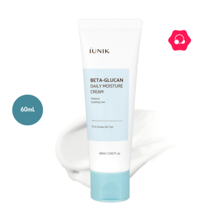 iUNIK Beta Glucan Daily Moisture Cream (60mL)