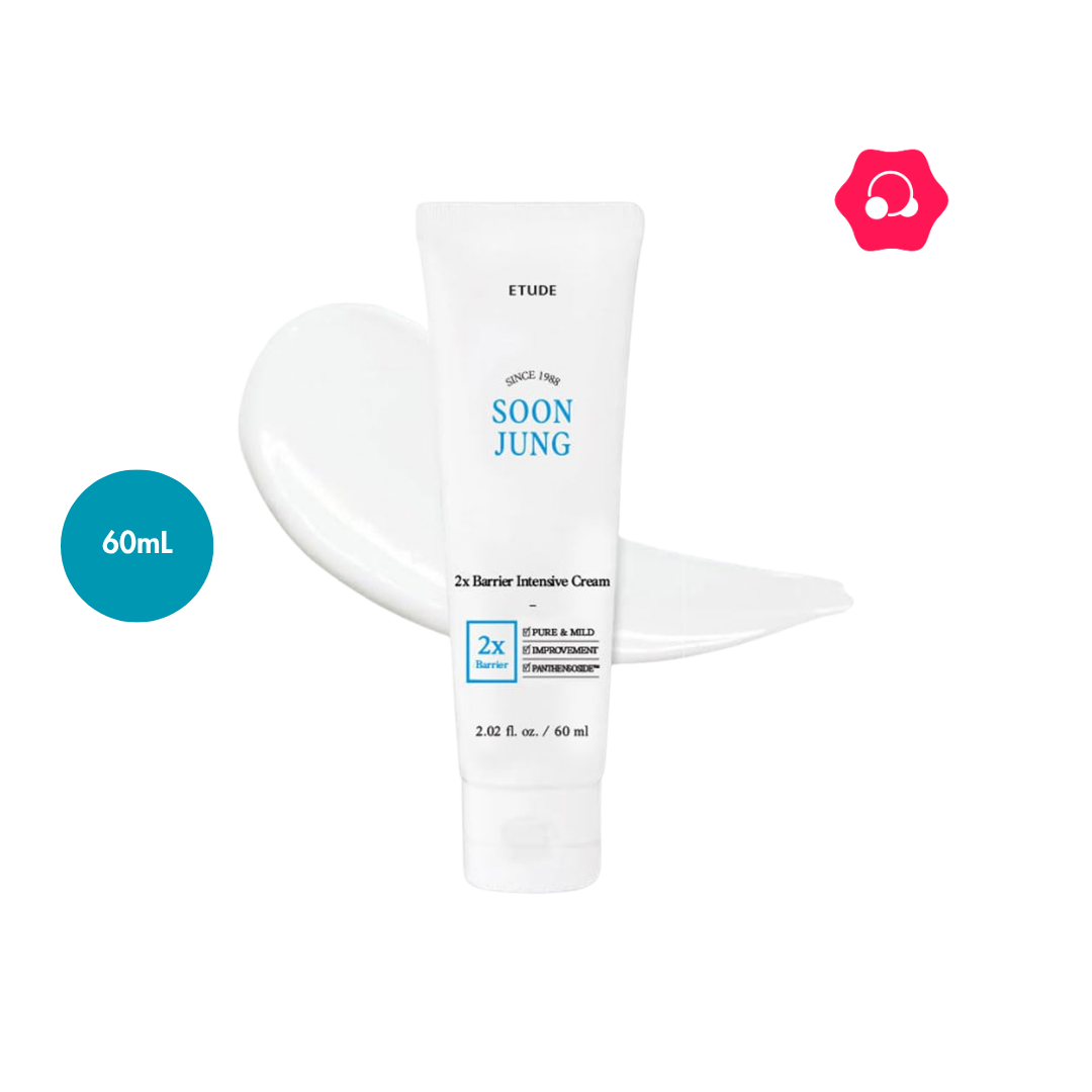 ijiohjp ETUDE HOUSE Soonjung 2x Barrier Intensive Cream (60mL) - Image 1