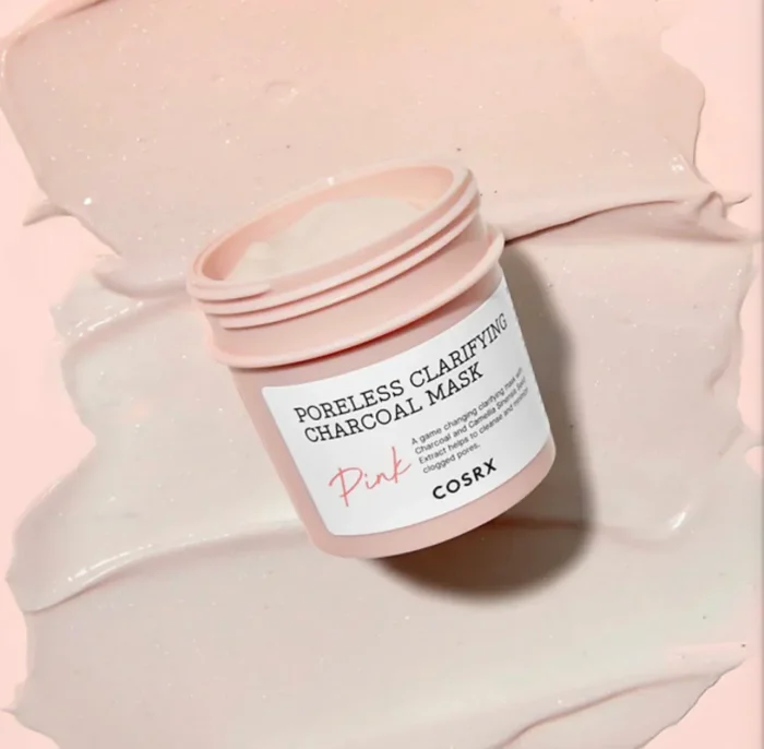 COSRX Poreless Clarifying Charcoal Mask Pink (110g) - Image 4