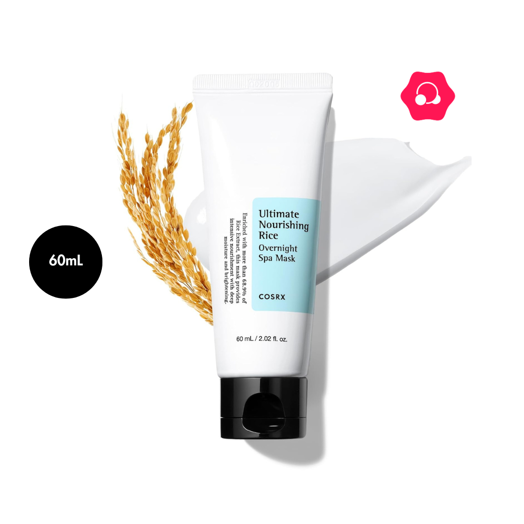 j COSRX Ultimate Nourishing Rice Overnight Spa Mask (60mL) - Image 1