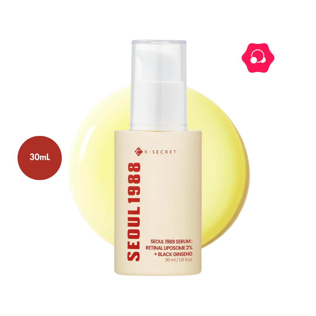 jhkgcfx K-SECRET Seoul 1988 Serum : Retinal Liposome 2% + Black Ginseng (30mL) - Image 1
